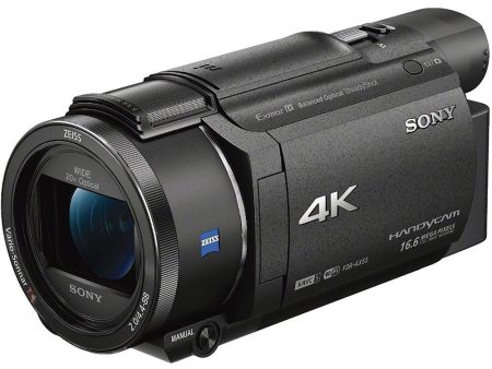 Sony FDR-AX53 B 4K Handycam Camcorder with Exmor R CMOS Sensor - OPEN BOX For Sale