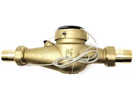 1-1 2  Bronze Multi-Jet Water Meter with Pulse Output Sale