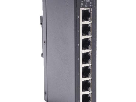 Hatteland 8-Port Slim Type Unmanaged Gigabit Industrial Switch Online now