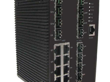 Hatteland 20-Port Managed Gigabit Industrial Switch Online now