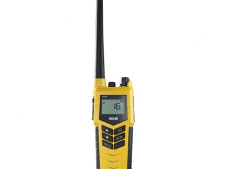 Cobham SAILOR SP3520 VHF GMDSS Portable Radio with Emergency Battery and Rechargeable Battery Pack Supply